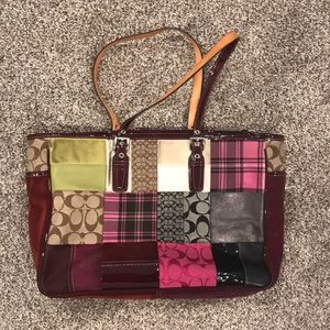 Patchwork Coach Bag